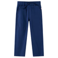 Vidaxl kinderbroek met trekkoord 92 marineblauw