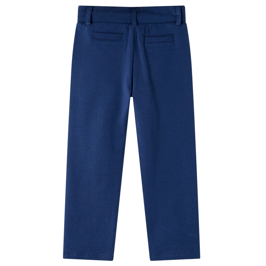 Vidaxl kinderbroek met trekkoord 92 marineblauw