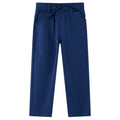 Vidaxl kinderbroek met trekkoord 104 marineblauw