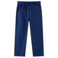 Vidaxl kinderbroek met trekkoord 116 marineblauw