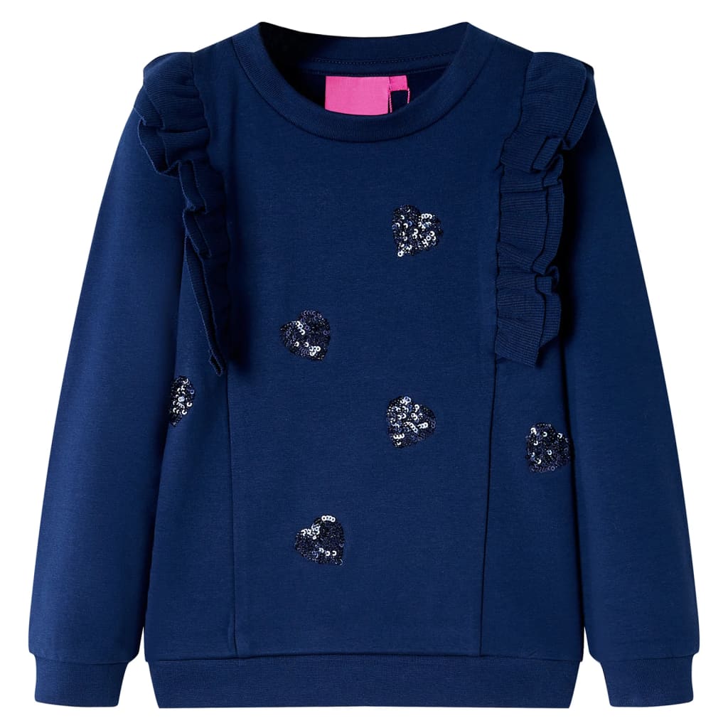 Vidaxl kindertrui 140 marineblauw