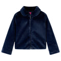 Vidaxl kinderjas 92 kunstvacht marinekleur