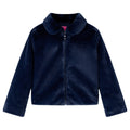 Vidaxl kinderjas 104 kunstvacht marineblauw
