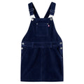Vidaxl kindertuinjurk 92 ribfluweel marineblauw