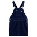 Vidaxl kindertuinjurk 116 ribfluweel marineblauw