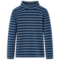 Vidaxl kindershirt met lange mouwen 140 marineblauw
