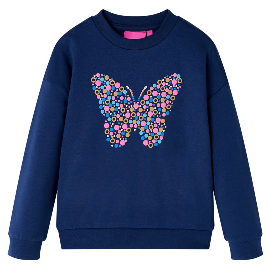 Vidaxl kindertrui 116 marineblauw