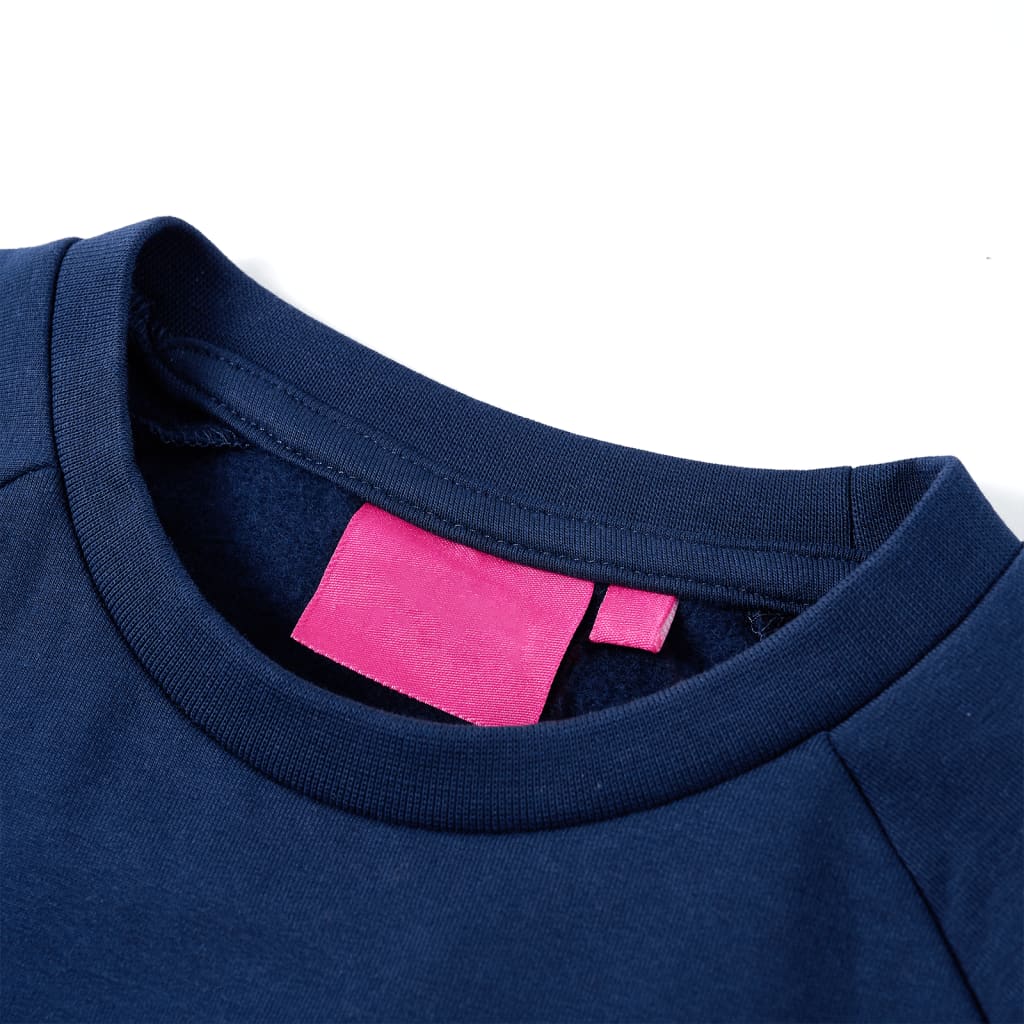 Vidaxl kindertrui 116 marineblauw