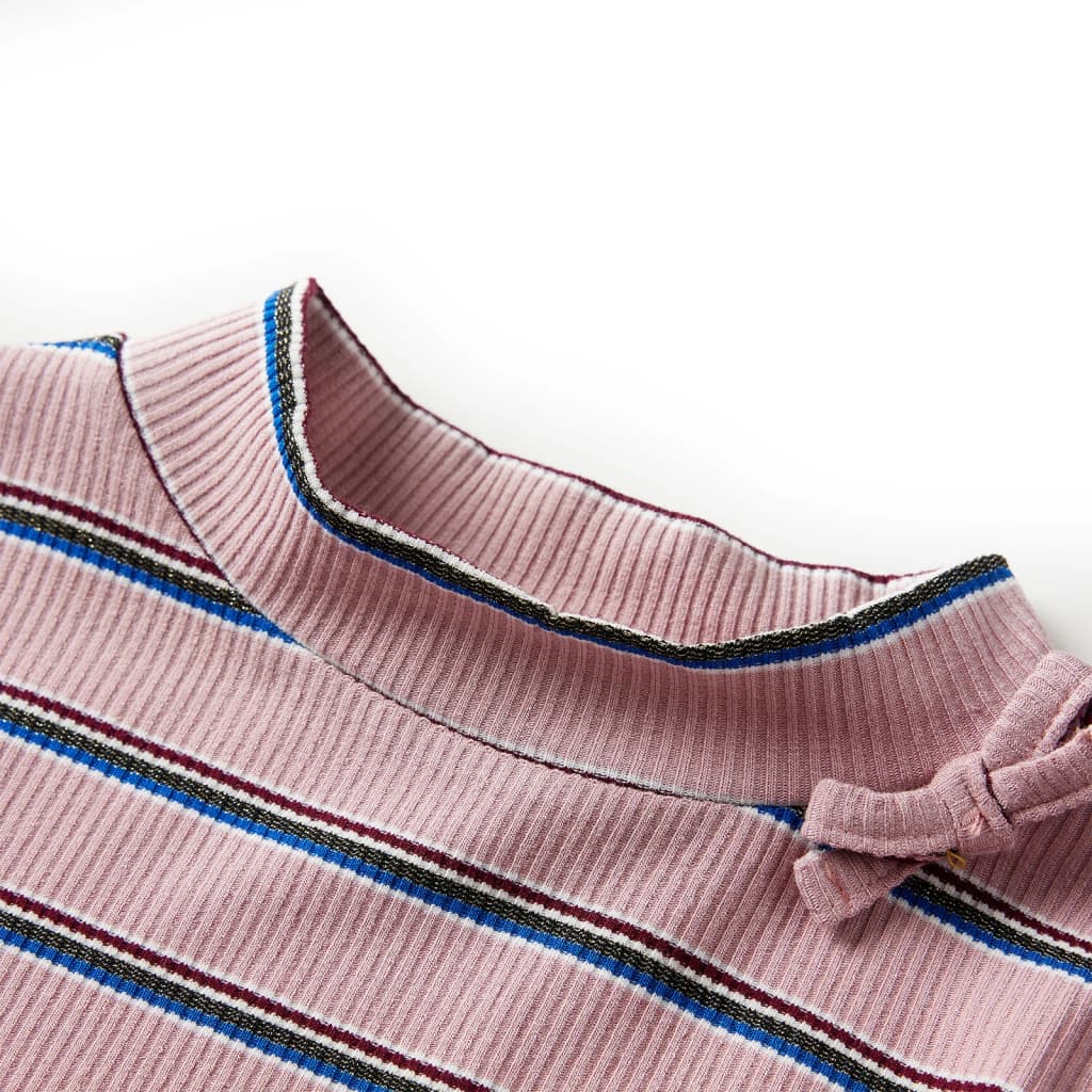 Vidaxl kindershirt met lange mouwen 128 lichtroze