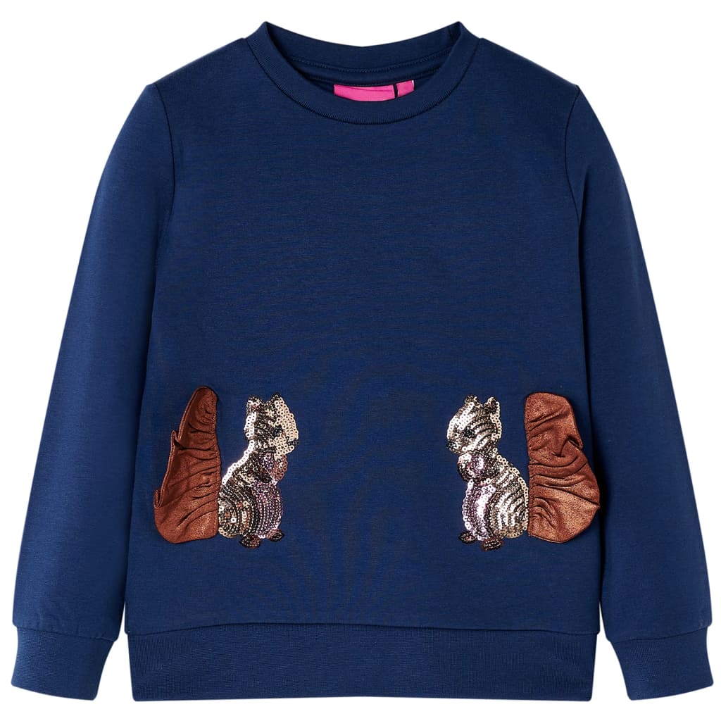 Vidaxl kindertrui 140 marineblauw