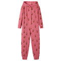Vidaxl kinderonesie met capuchon 104 oudroze
