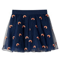 Vidaxl kinderrokje met tule 92 marineblauw