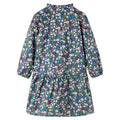 Vidaxl kinderjurk met lange mouwen 116 donkerblauw