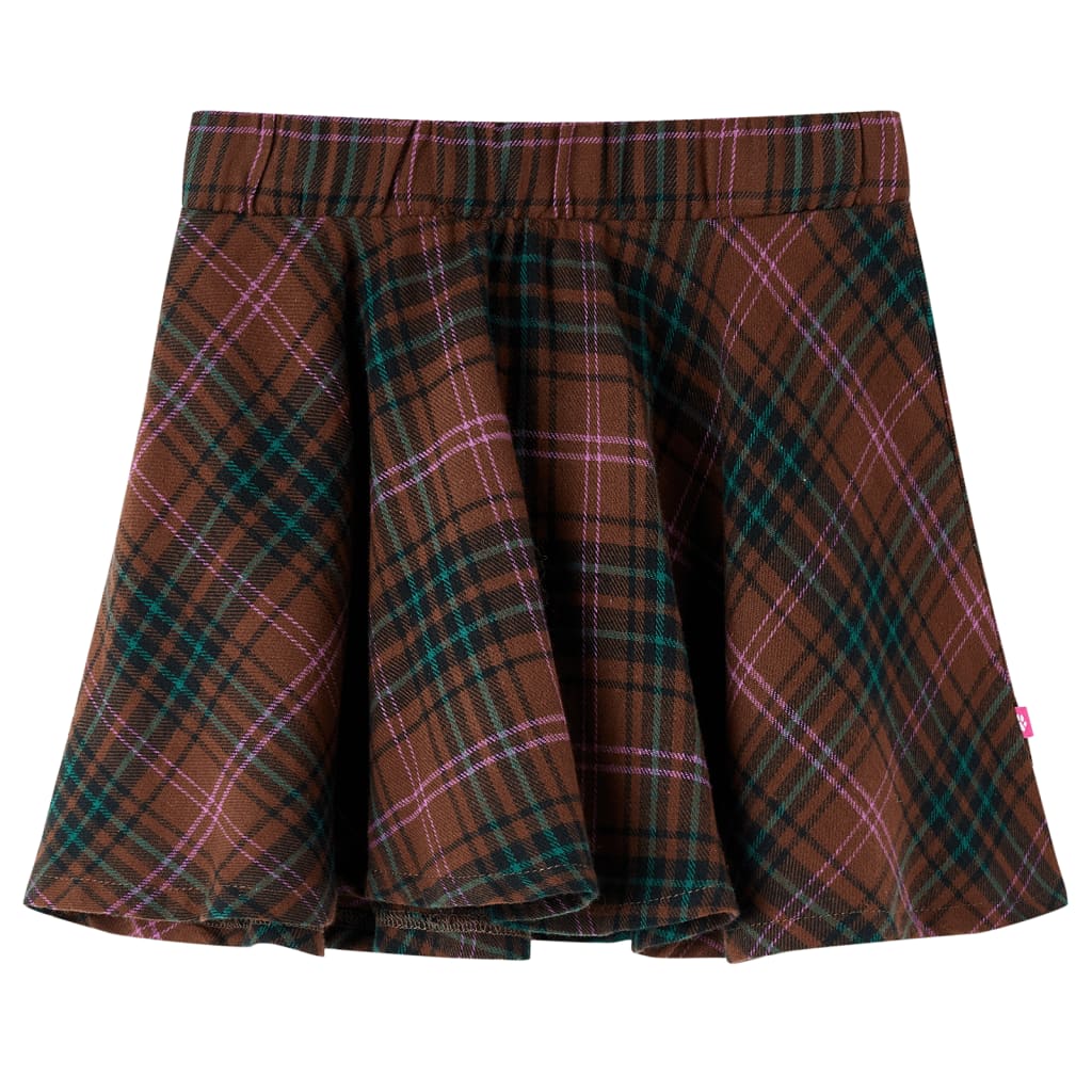 Vidaxl kinderrok 116 cognackleurig