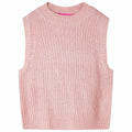 Vidaxl kinderspencer gebreid 92 lichtroze