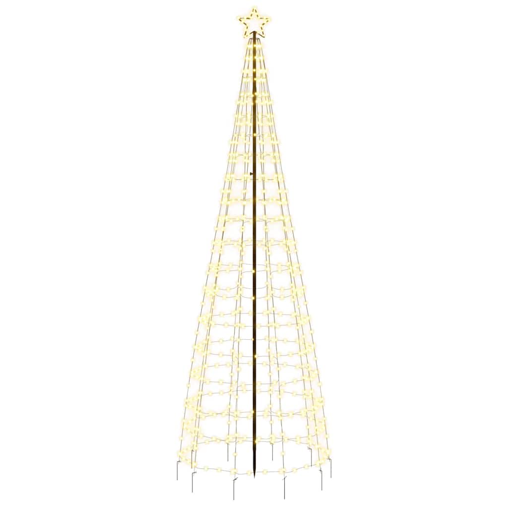Vidaxl led-kerstboom met spikes 570 leds warm wit 300 cm