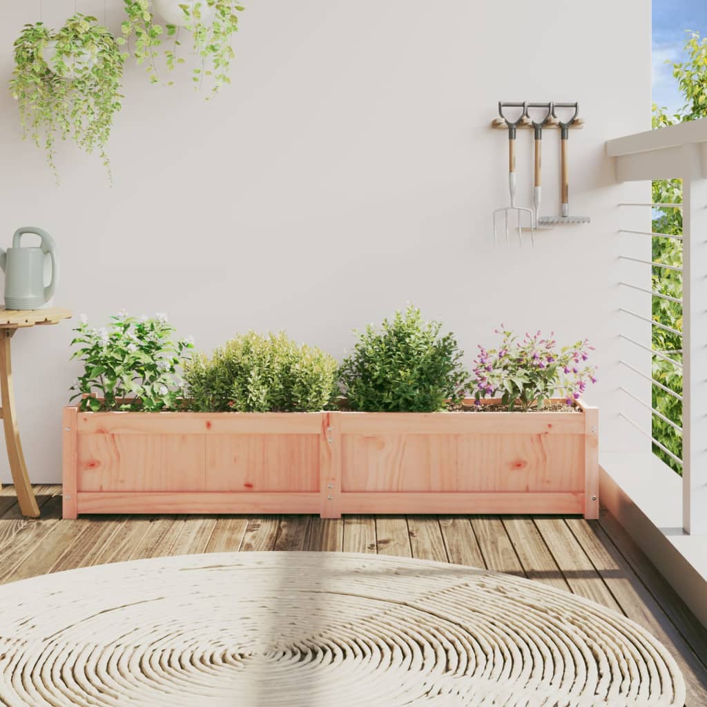 VIDAXL -Pflanzer 150x31x31 cm Massivholz Douglasie