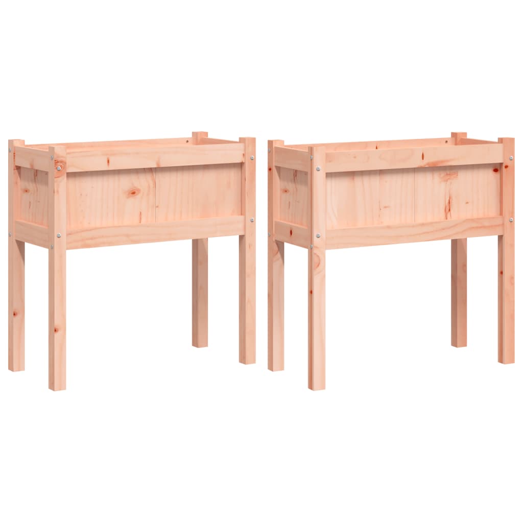 Vidaxl -Pflanzer mit Beinen 2 Stk. Massives Douglasholz