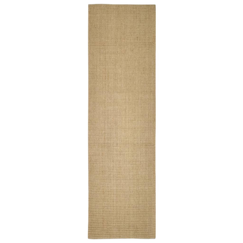 Vidaxl Sisalmatte für das Kratzen von Post 100x350 cm