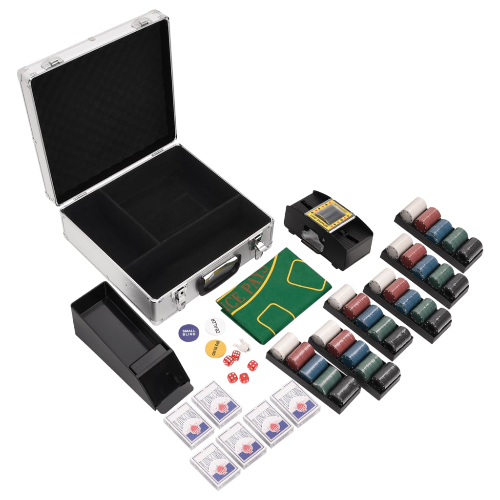 VIDAXL 600-teiliges Pokerset 4 g