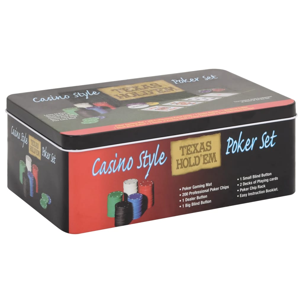 VidaXL 200-teiliges Pokerset 4 g
