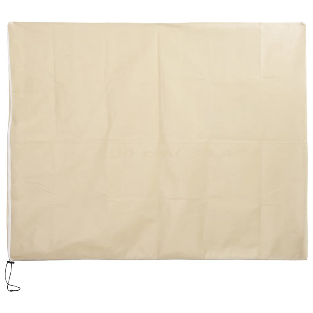 Vidaxl plantenhoezen met ritssluiting 2 st 70 g m² 3,14x2,5 m