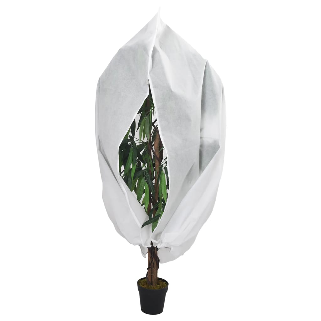 Vidaxl plantenhoezen met ritssluiting 10 st 70 g m² 1,55x1,55 m