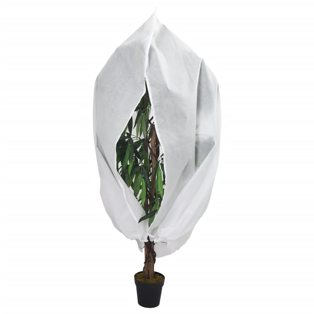 Vidaxl plantenhoezen met ritssluiting 10 st 70 g m² 1,2x1,8 m