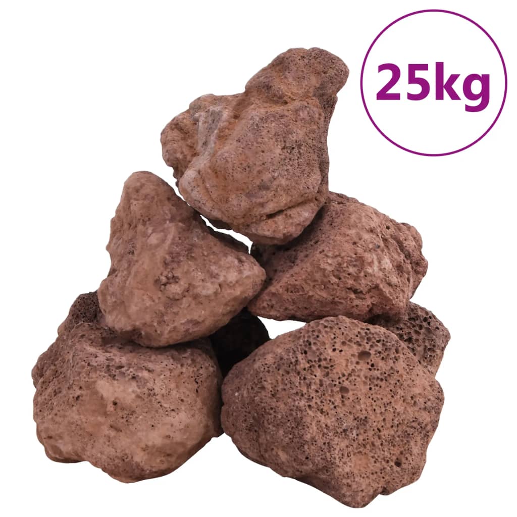 Vidaxl Lavasteine ​​25 kg 10-30 cm verrottet