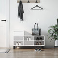 VIDAXL -Schuhschrank 102x36x60 cm ordentliches Holz weiß