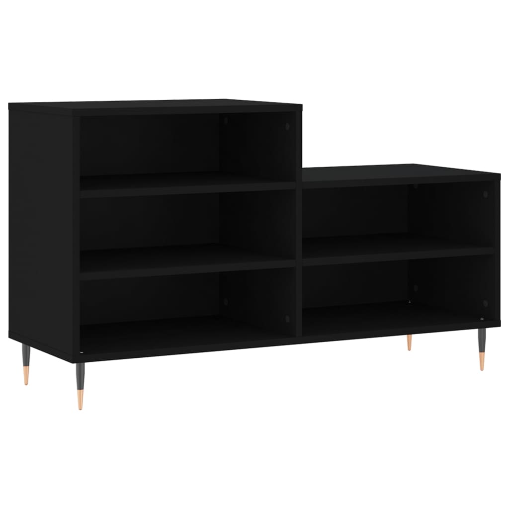 Vidaxx Schuhschrank 102x36x60 cm eigentiertes Holzschwarz