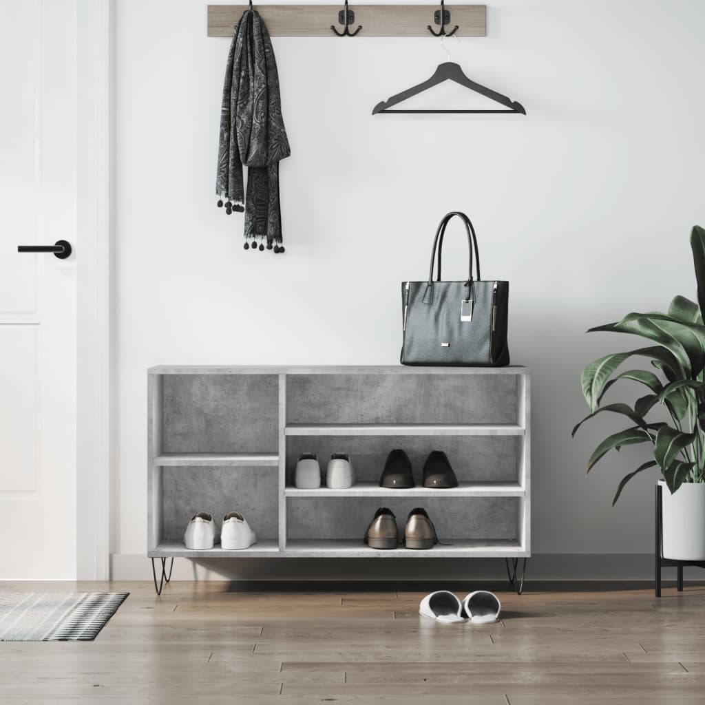 Vidaxx Schuhschrank 102x36x60 cm verarbeiteter Holzbetonpreis