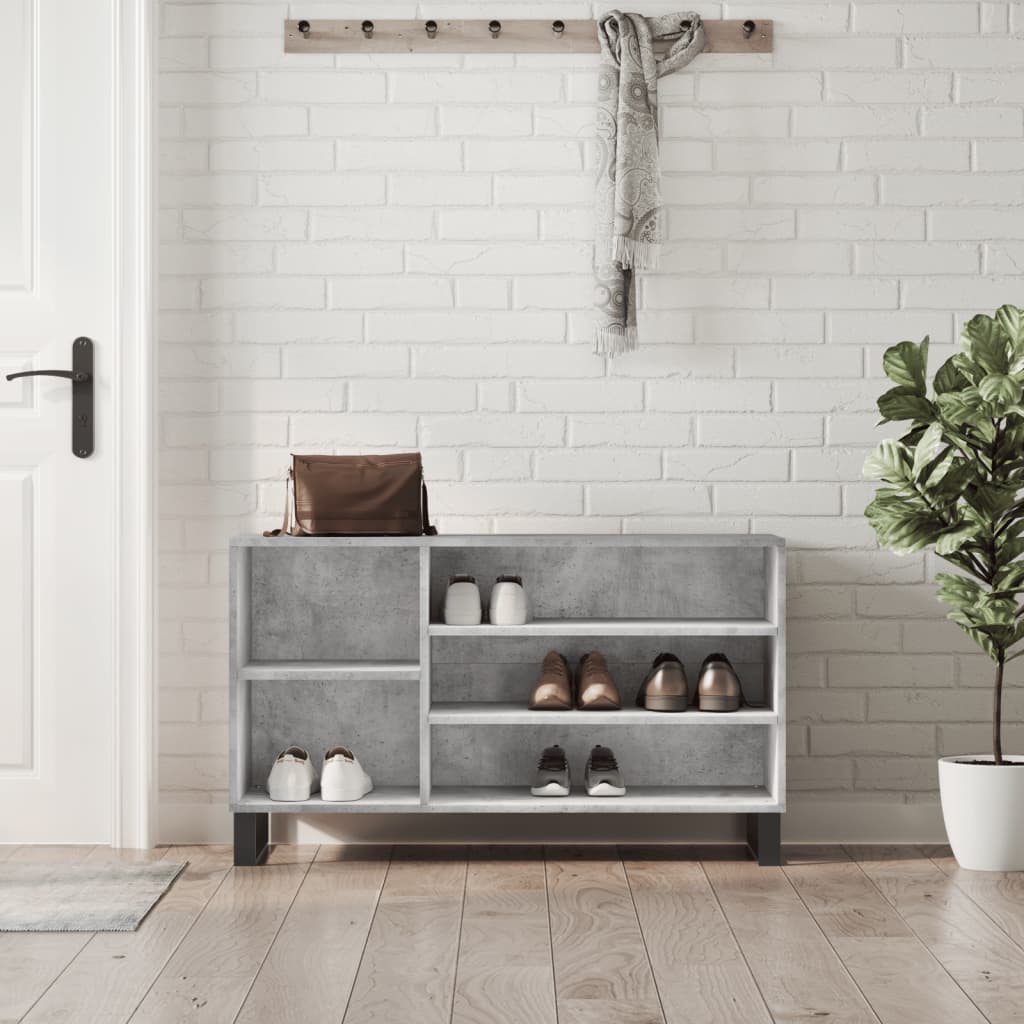 Vidaxx Schuhschrank 102x36x60 cm verarbeiteter Holzbetonpreis