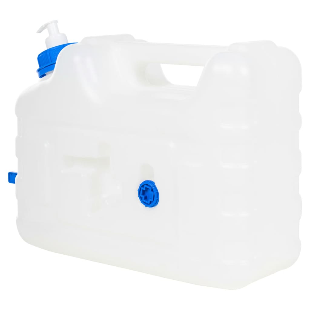 VidaXL Wassertank mit Wasserhahn und Seifenspender, 10 Liter, Kunststoff
