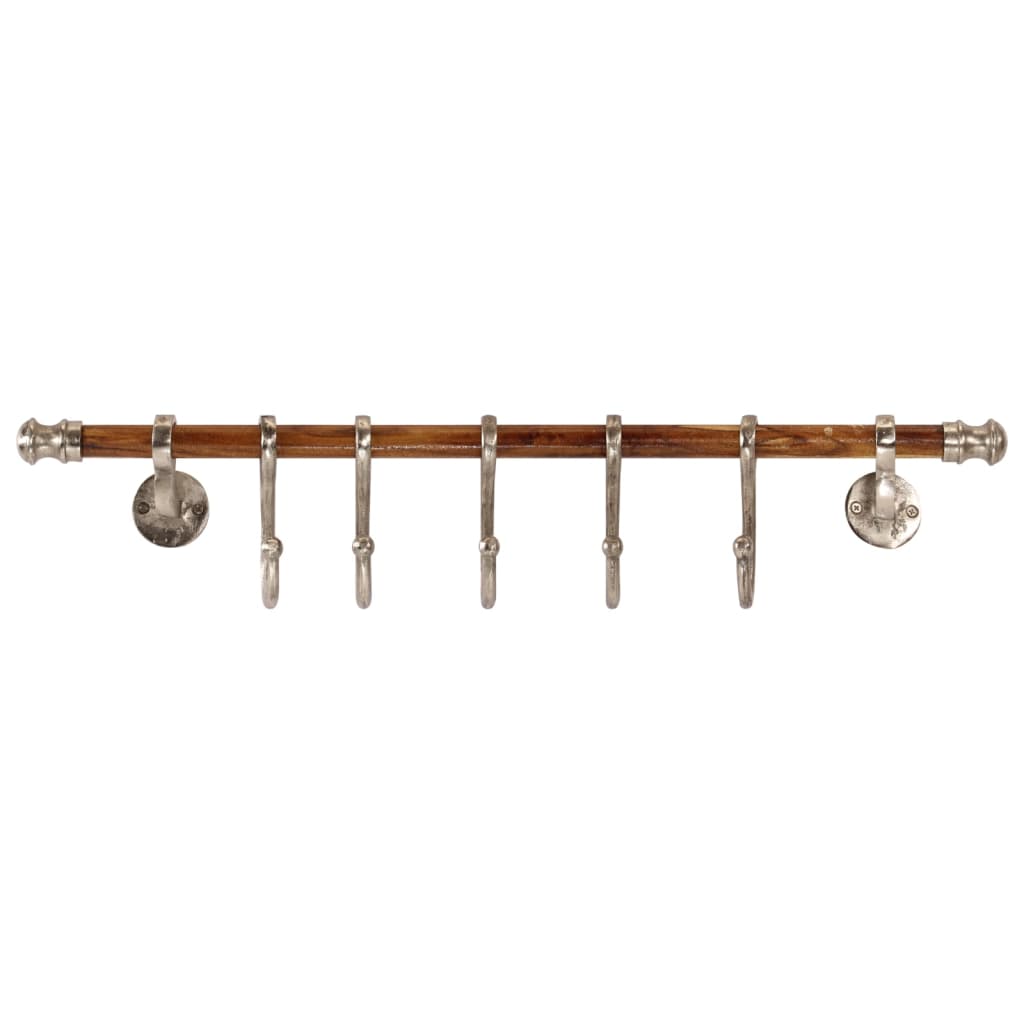 VidaXL Wandgarderobe 75x15 cm Aluminium