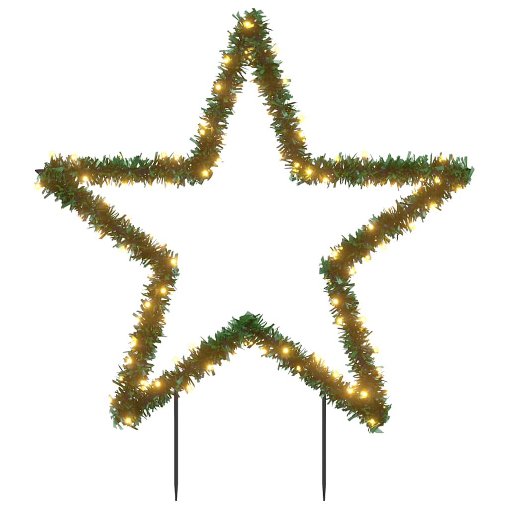 VidaXL Weihnachtslichterkette mit Stern, 115 LEDs, 85 cm