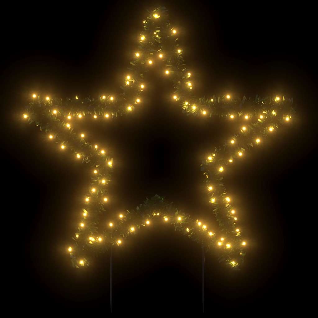 VidaXL Weihnachtslichterkette mit Stern, 115 LEDs, 85 cm