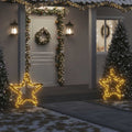 VidaXL Weihnachtslichterkette mit Stern, 115 LEDs, 85 cm