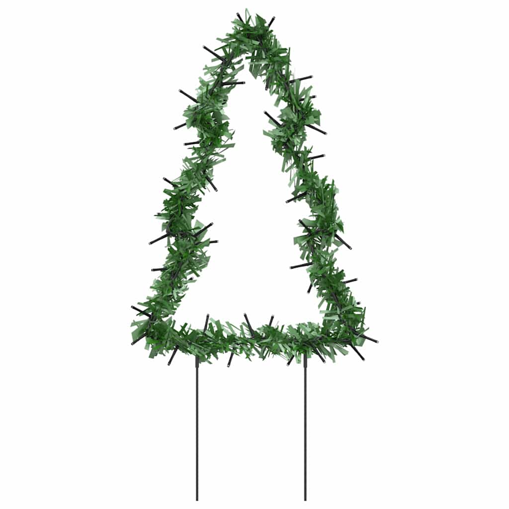 VidaXL Weihnachtslichter-Set, 3-teilig, mit Erdspießen, 50 LEDs, 30 cm
