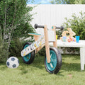 VidaXL Laufrad für Kinder, blau mit Aufdruck
