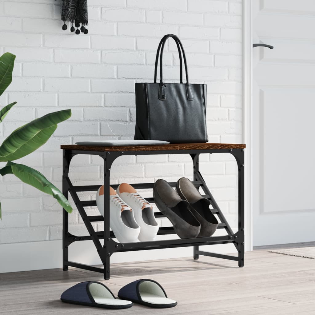 VIDAXL -Schuhregal 60x30x45 cm fertige Holzarbeit