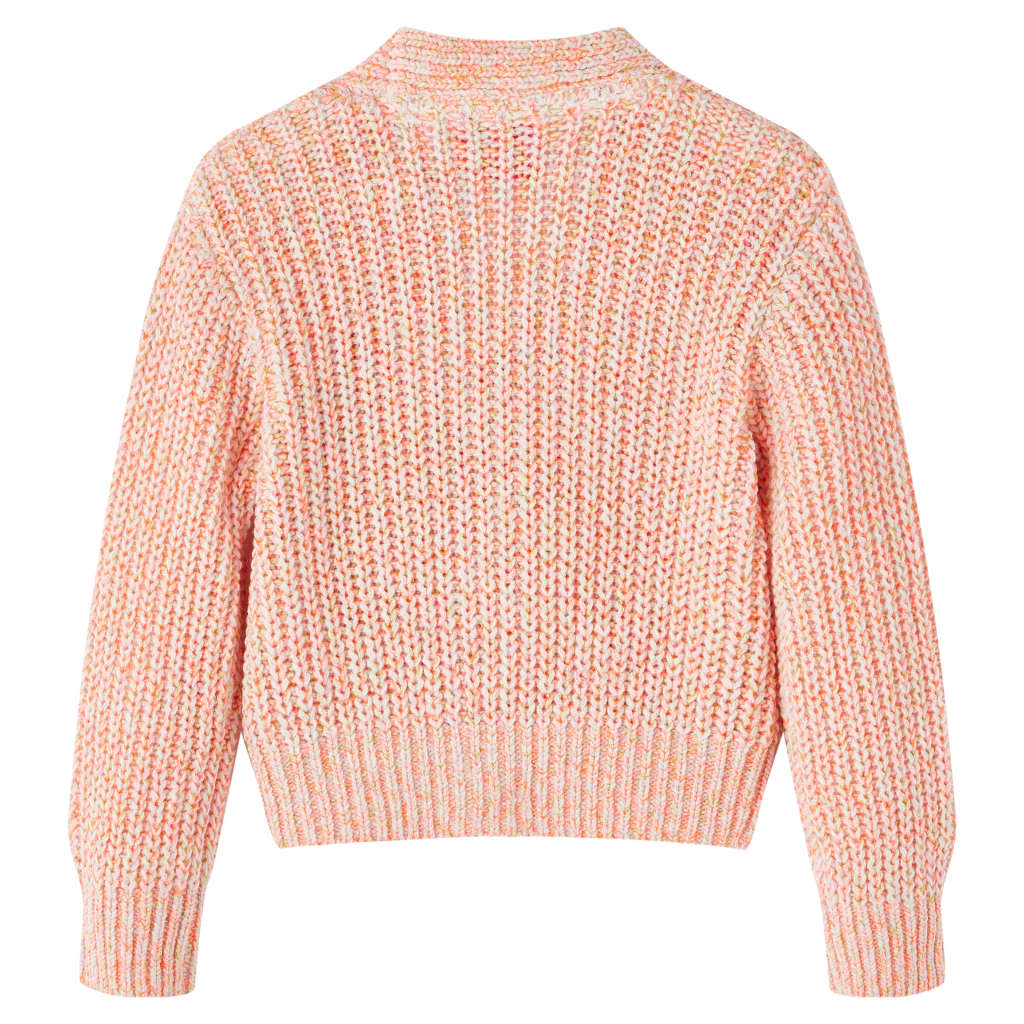Vidaxl kindervest gebreid 128 gemengd roze