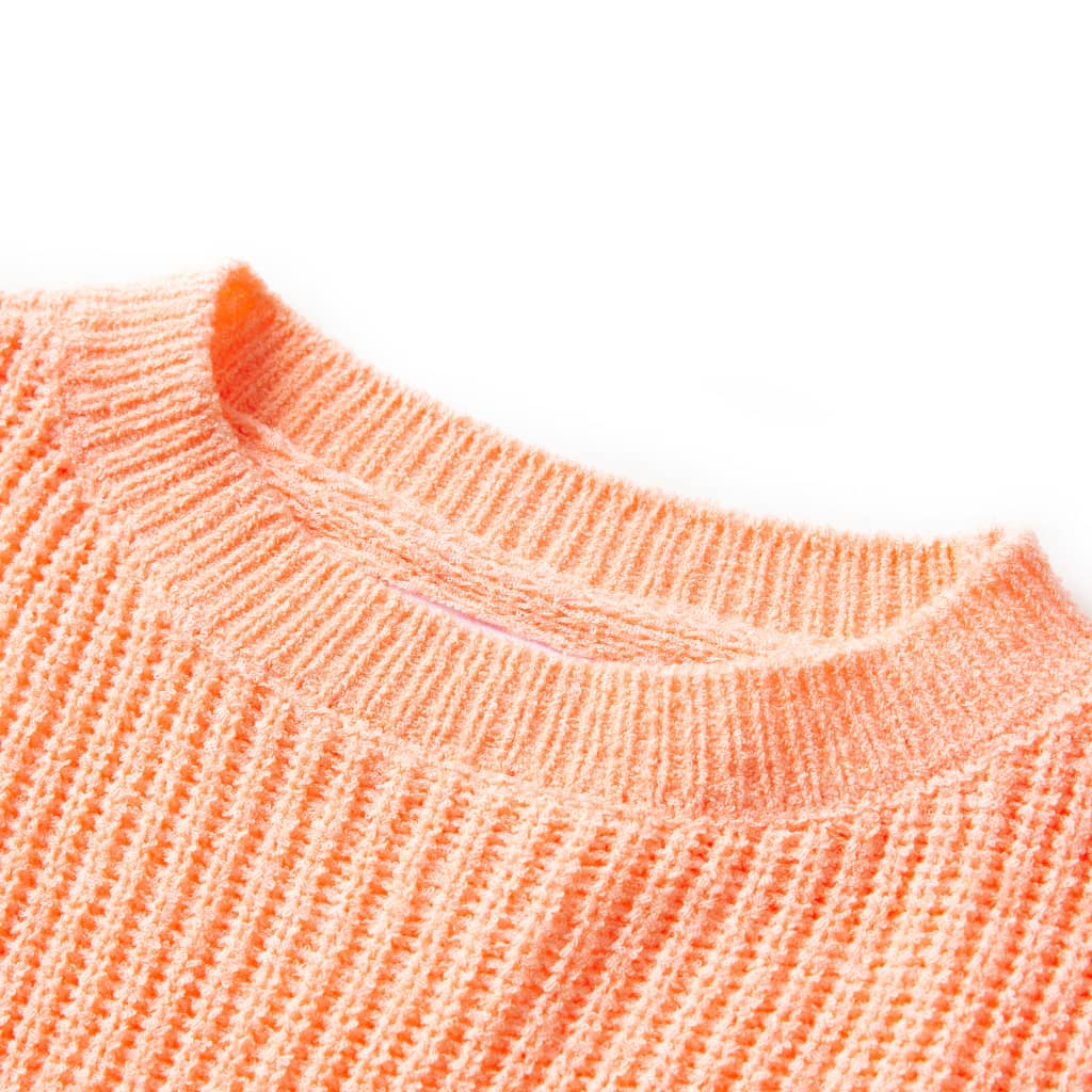 Vidaxl kindertrui gebreid 140 feloranje