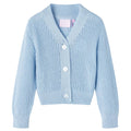 Vidaxl kindervest gebreid 98 blauw