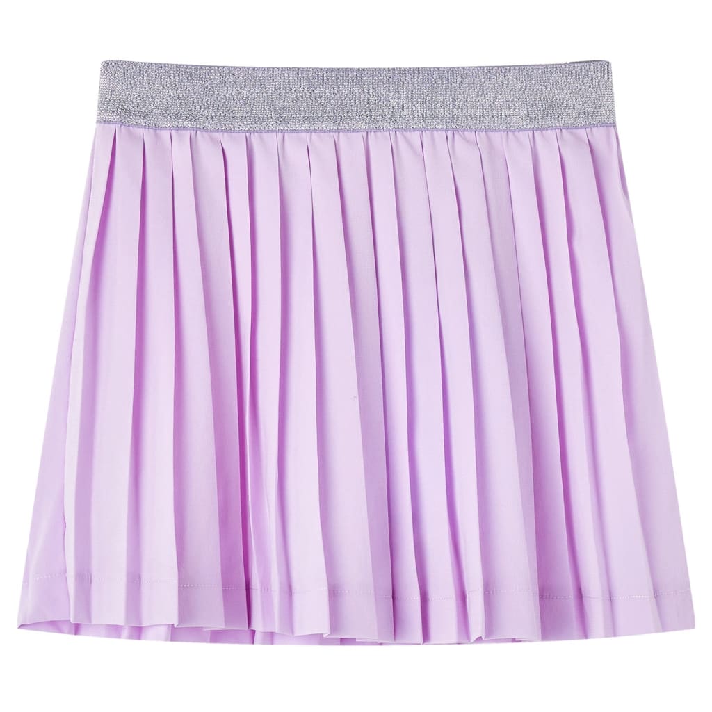 Vidaxl kinderrokje geplooid 104 lila