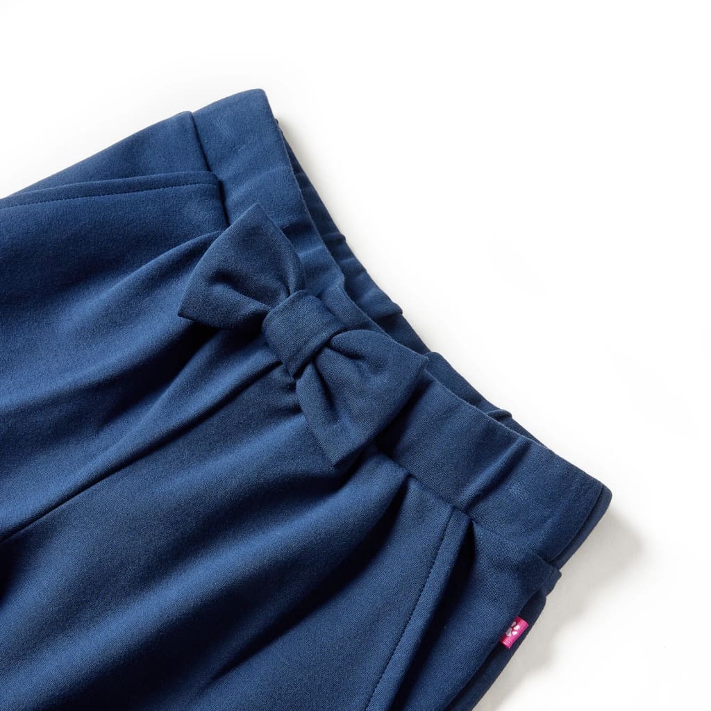 Vidaxl kinderbroek met wijde pijpen 104 marineblauw