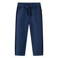 Vidaxl kinderbroek met zwarte bies 140 marineblauw