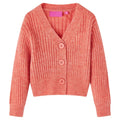 Vidaxl kindervest gebreid 104 middelroze