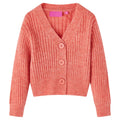 Vidaxl kindervest gebreid 116 middelroze