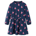 Vidaxl kinderjurk 116 marineblauw